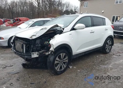 2013 Kia Sportage Ex z USA, uszkodzony, nr VIN KNDPCCA2XD7359621